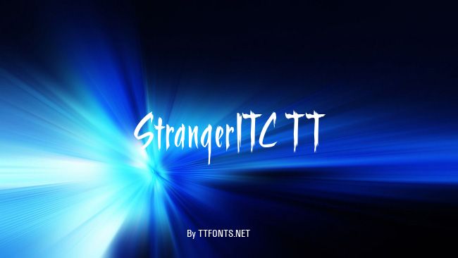 StrangerITC TT example